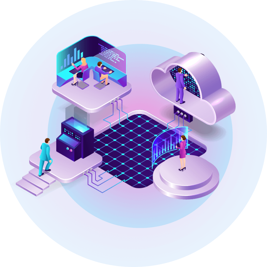 Software development illustration